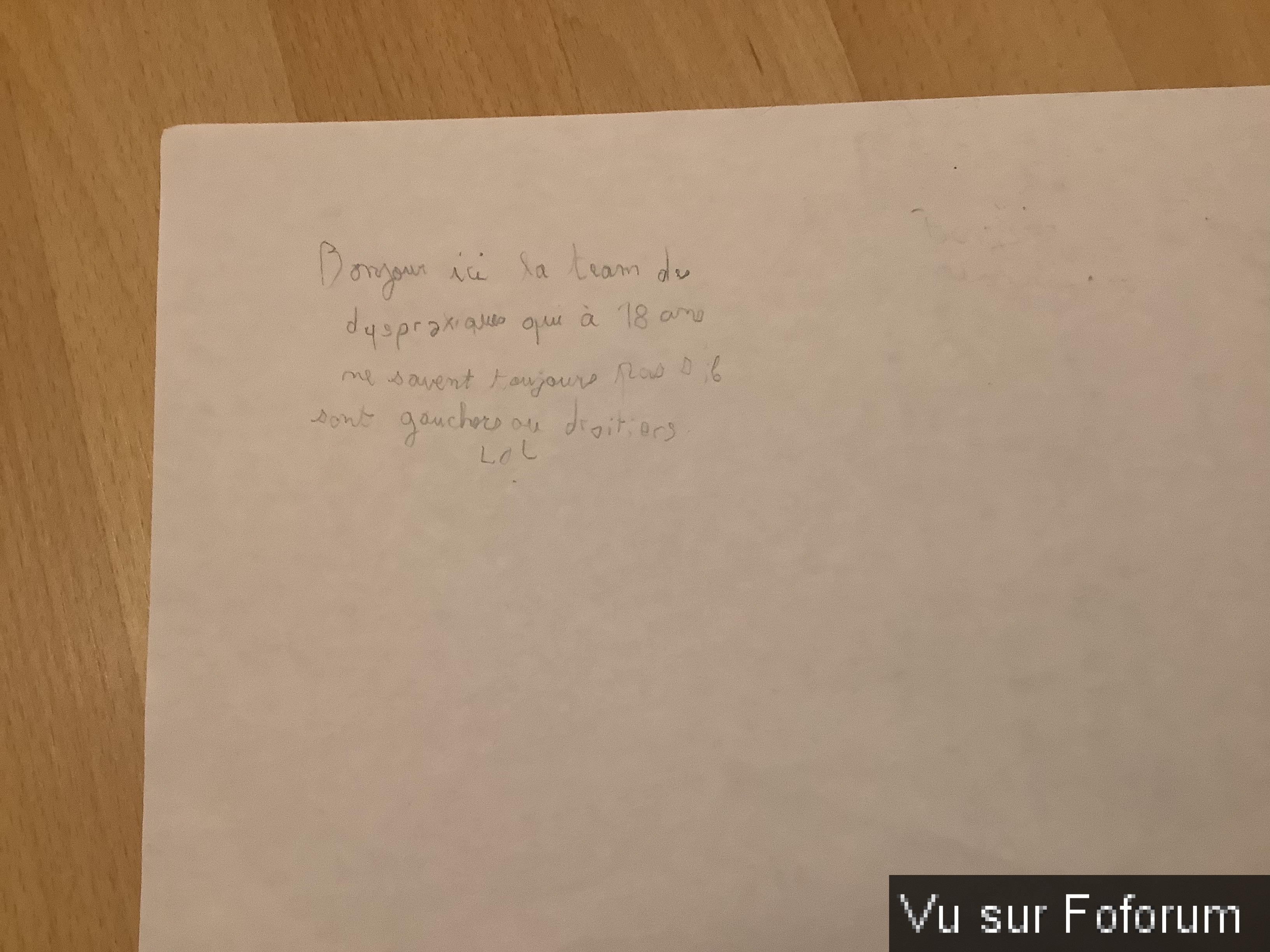 Votre écriture… Je me pose la question ! ✨