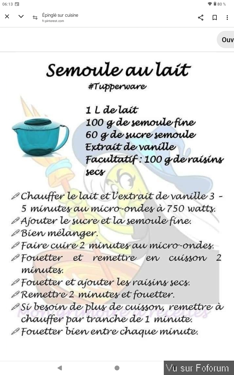 Recette rapide peux cher