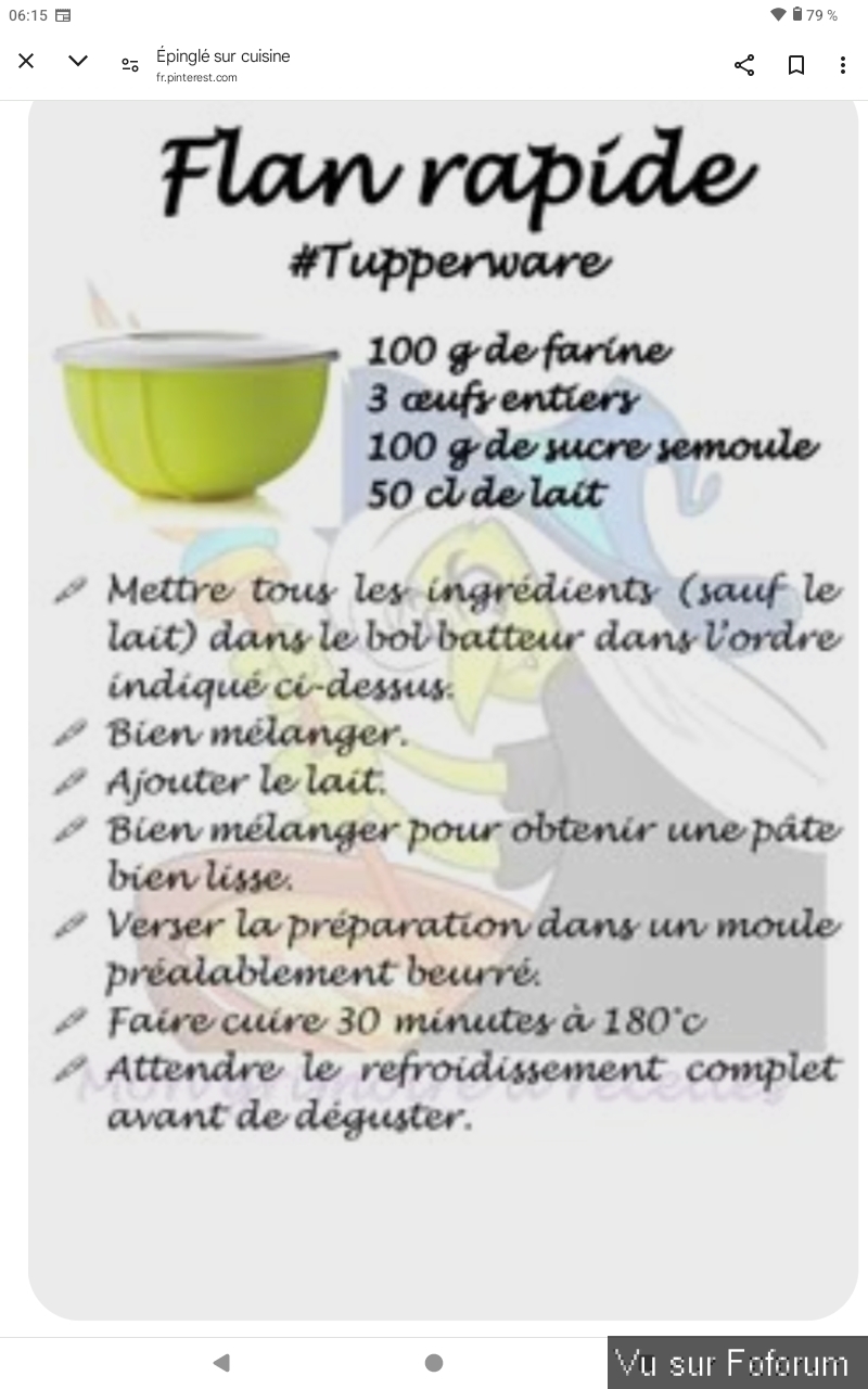 Recette rapide peux cher