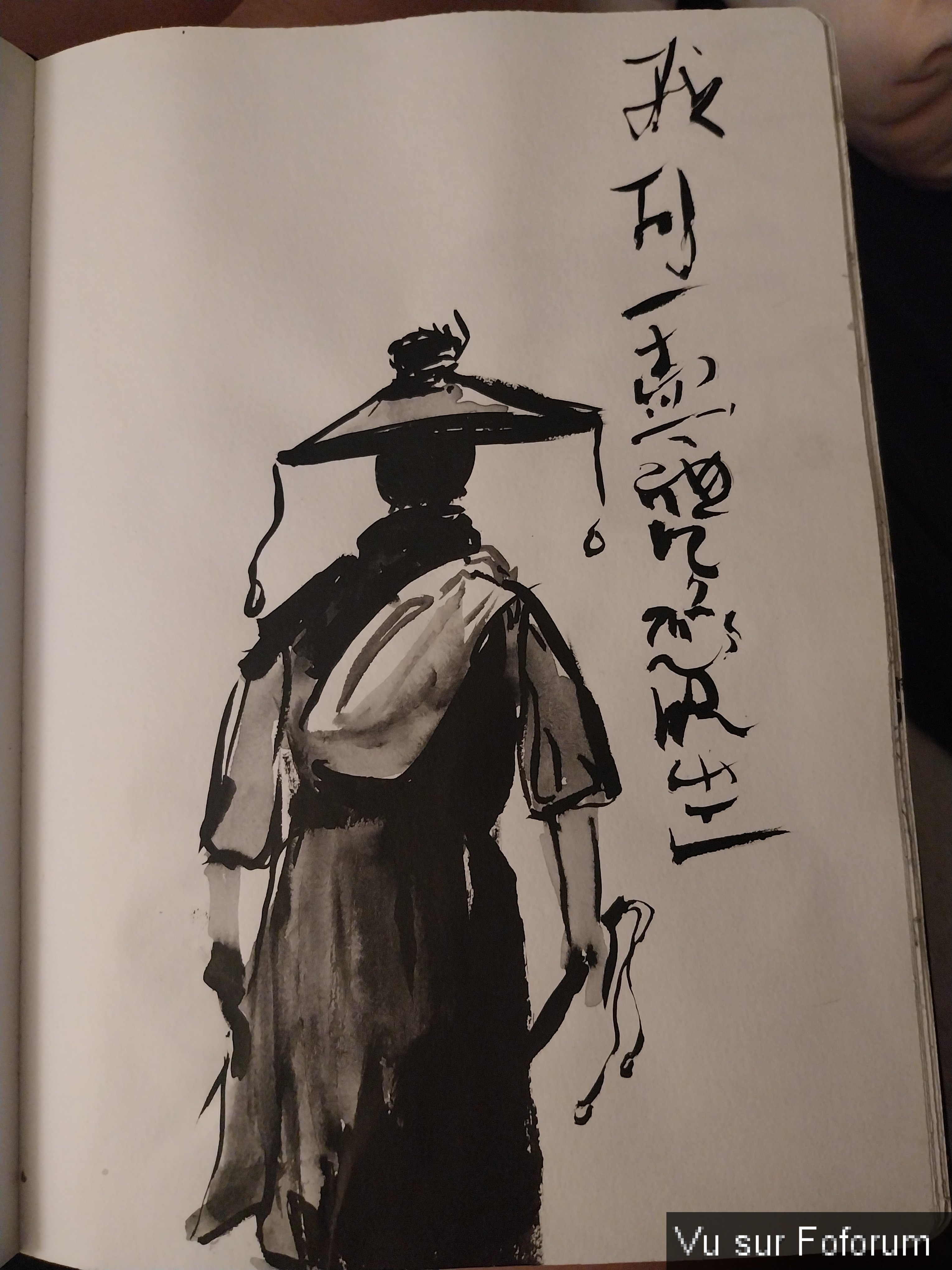 Mon Dessin à l'encre de Chine