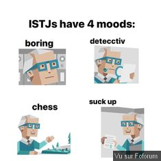 Les types MBTI(revisités,j'ai fait de mon mieux...).