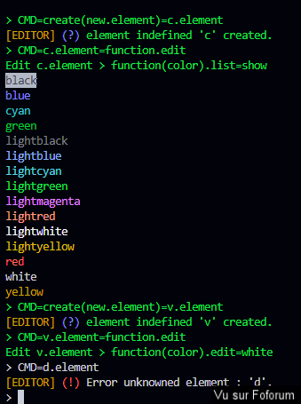 Mon propre language de programmation