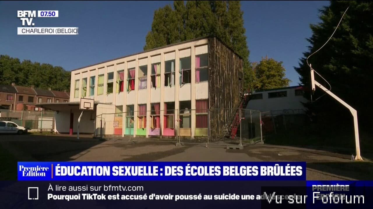 Écoles Belges Incendiées : Tensions Croissantes Liées à l'Éducation Sexuelle Obligatoire, les Protestations Atteignent un Nouveau Niveau de Violence