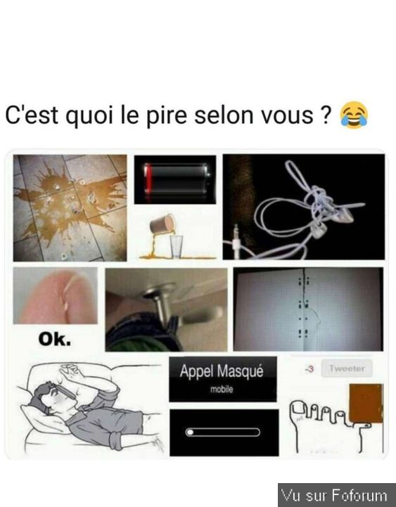 le pire des petites choses de la vie