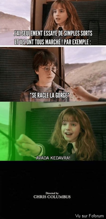 Blague Harry Potter