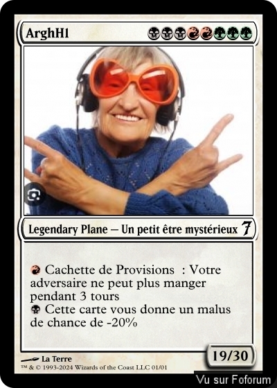 J'ai soulevé Robin, si tu vois ce que je veux dire 😏