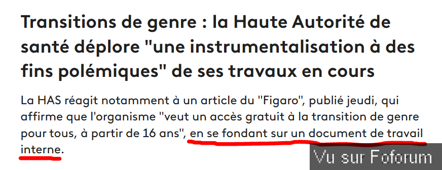 Transitions de genre : la Haute Autorité de santé déplore "une instrumentalisation à des fins polémiques" de ses travaux en cours