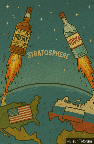 ☢️ DES MISSILES NUCLEAIRES TIRES DEPUIS LA RUSSIE ET LES USA ☢️