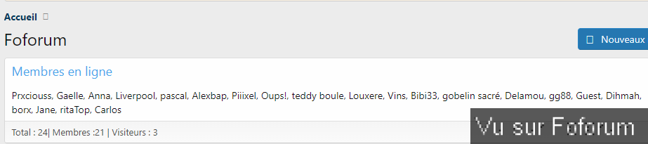 Du temps où Foforum était encore un bébé