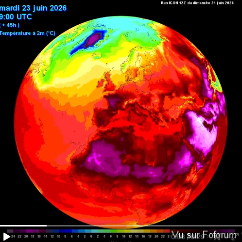 Canicule en France ..