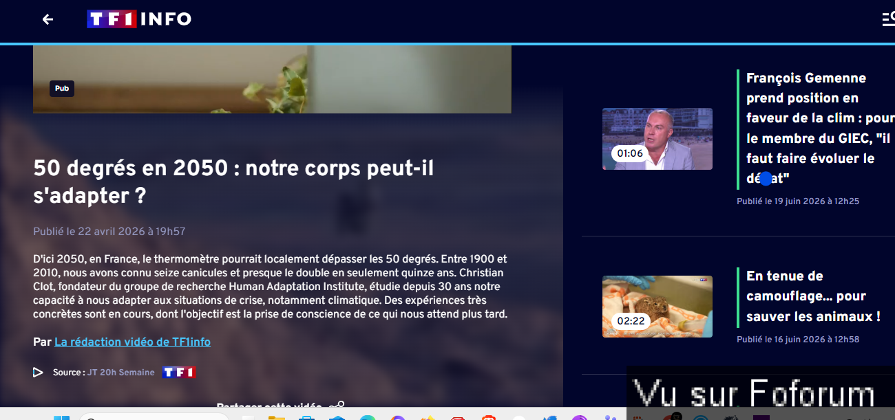 Canicule en France ..