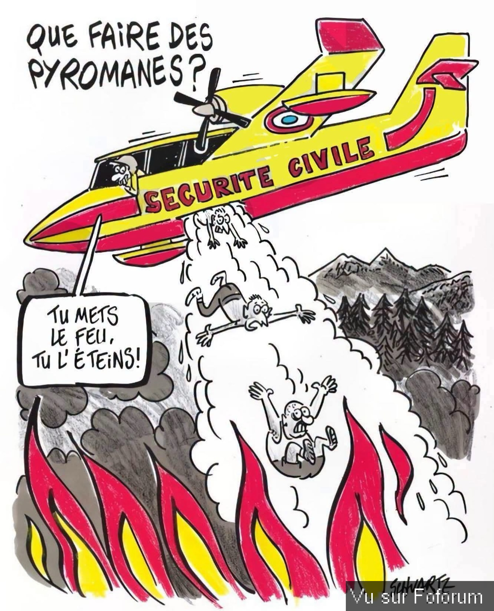 La France est en train de brûler