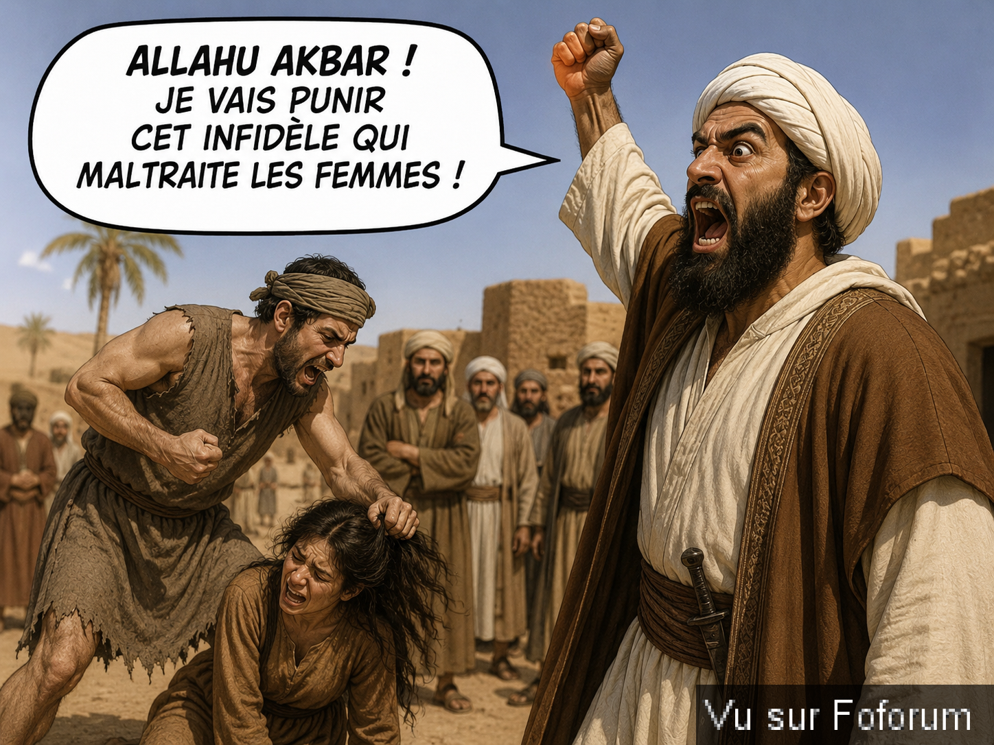 Dispute avec papa