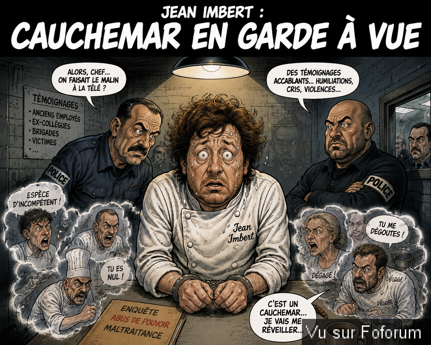 Jean Imbert placé en garde à vue