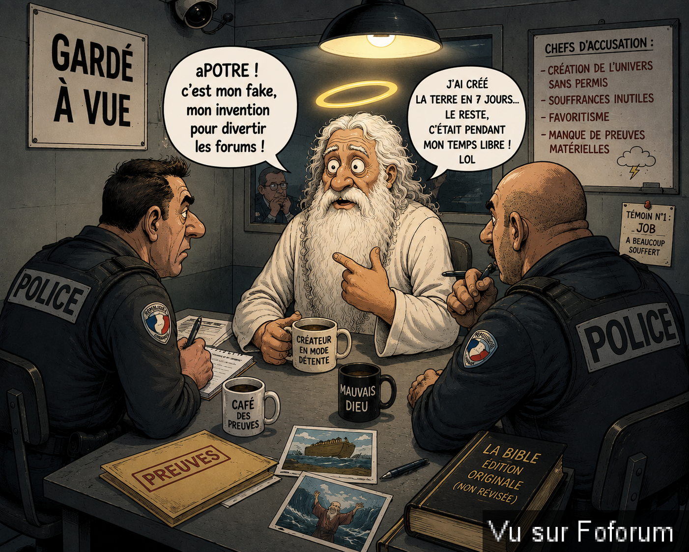 Dieu existe ou pas ?