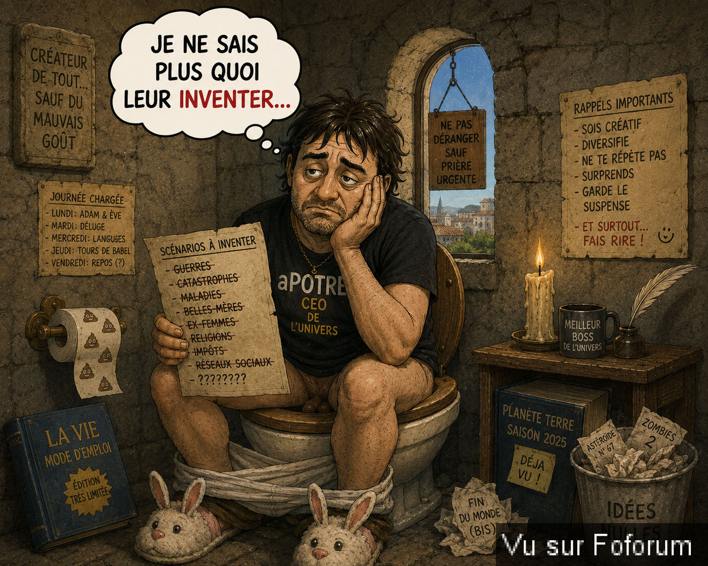 Dieu existe ou pas ?