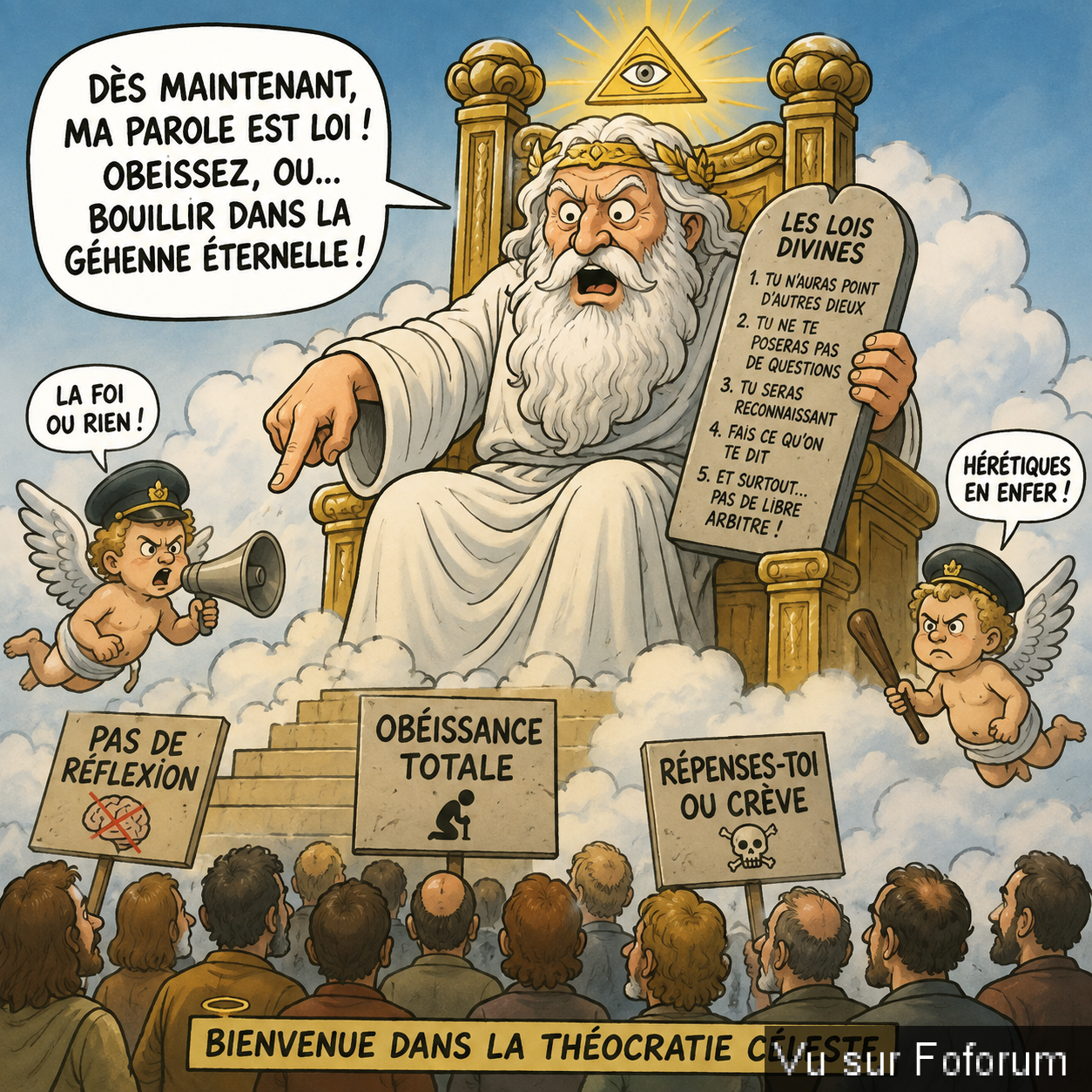 Dieu n'existe pas : une invention remaniée au fil des temps !