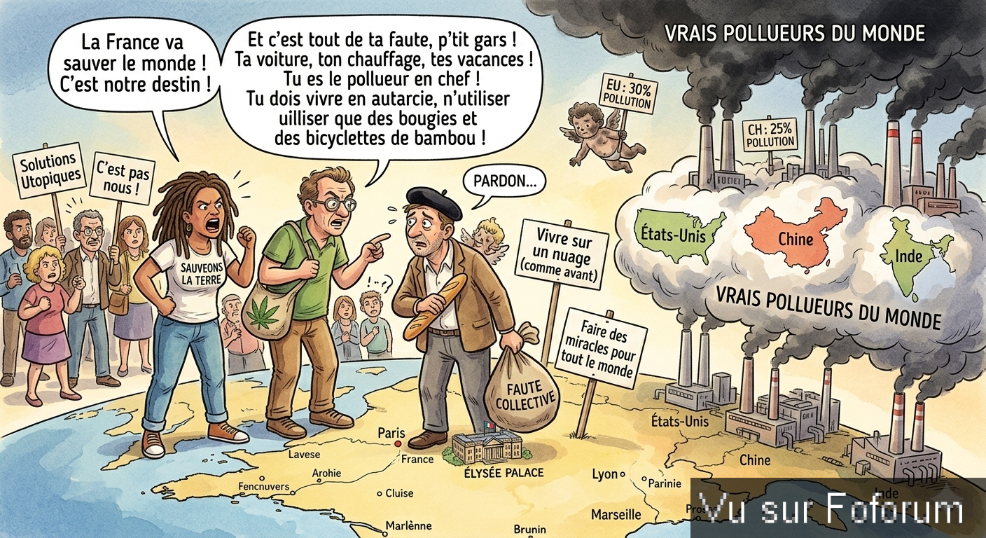 Le réchauffement de la planète en question