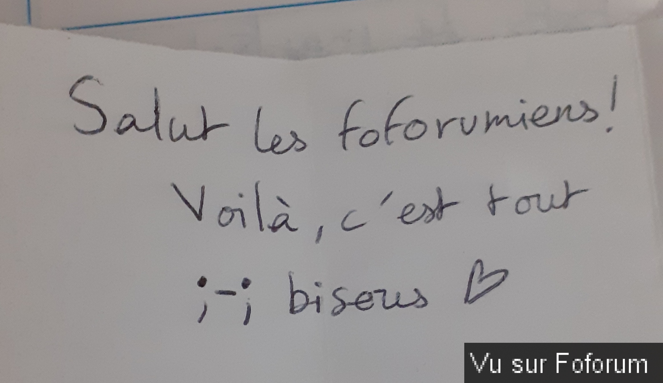 Votre écriture… Je me pose la question ! ✨