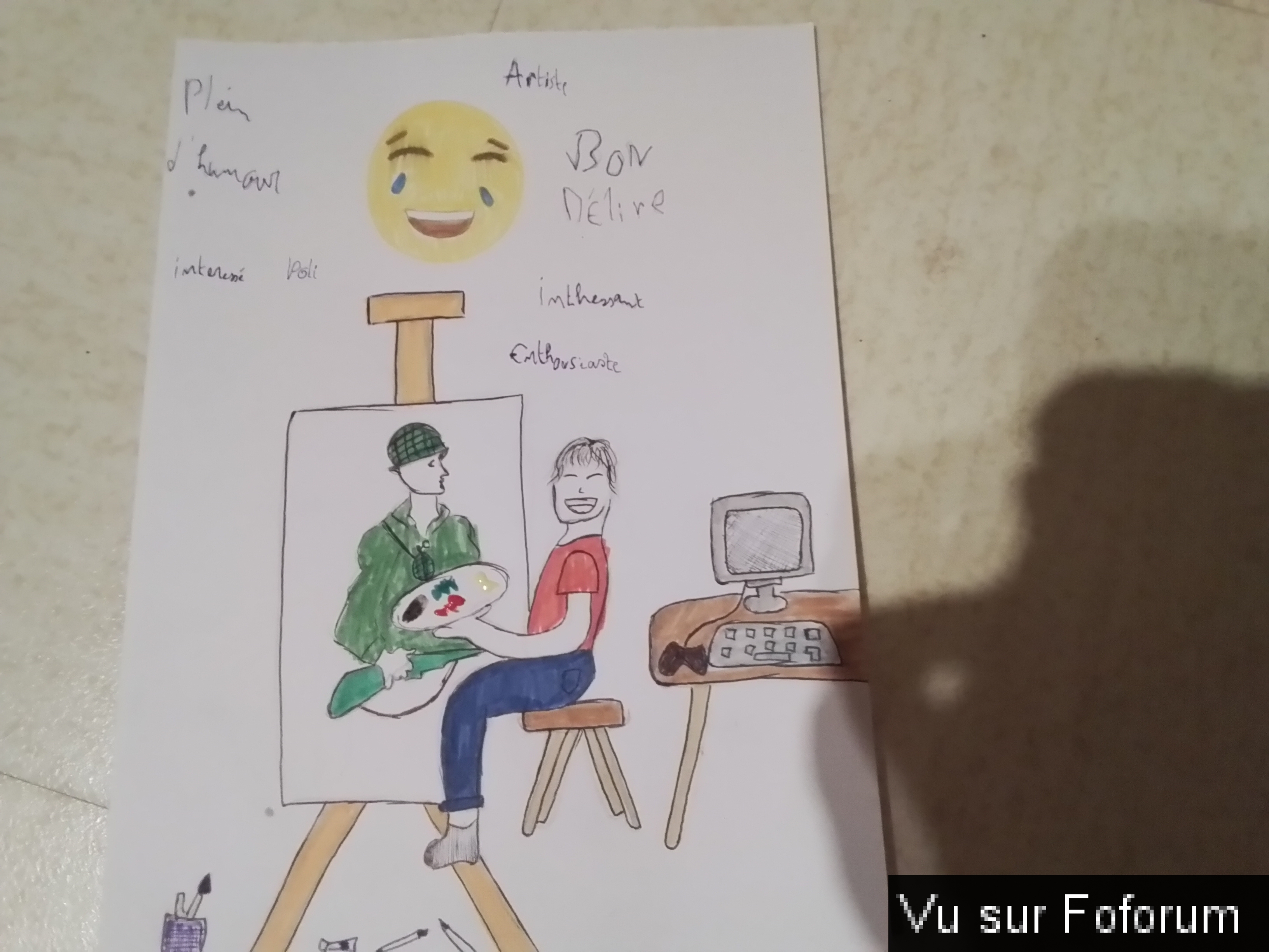 Le tableau commémoratif de foforum.