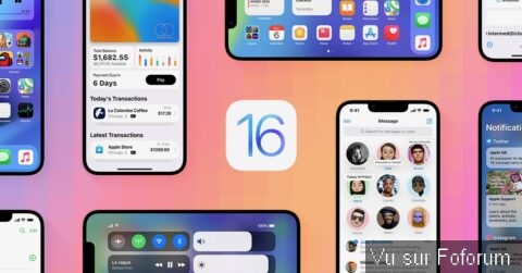 Comment installer iOS 16 sur votre iPhone ( Français)