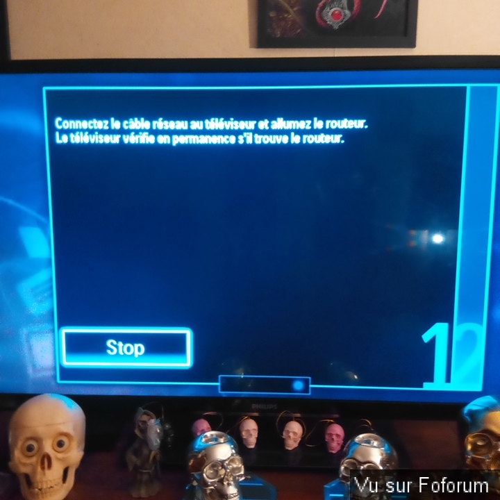 Problème de télévision