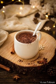 Une recette de chocolat chaud...