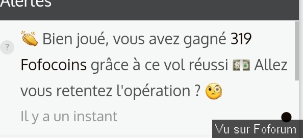 Nouvel achat : Boost 15% de réussite sur les vols 🥷