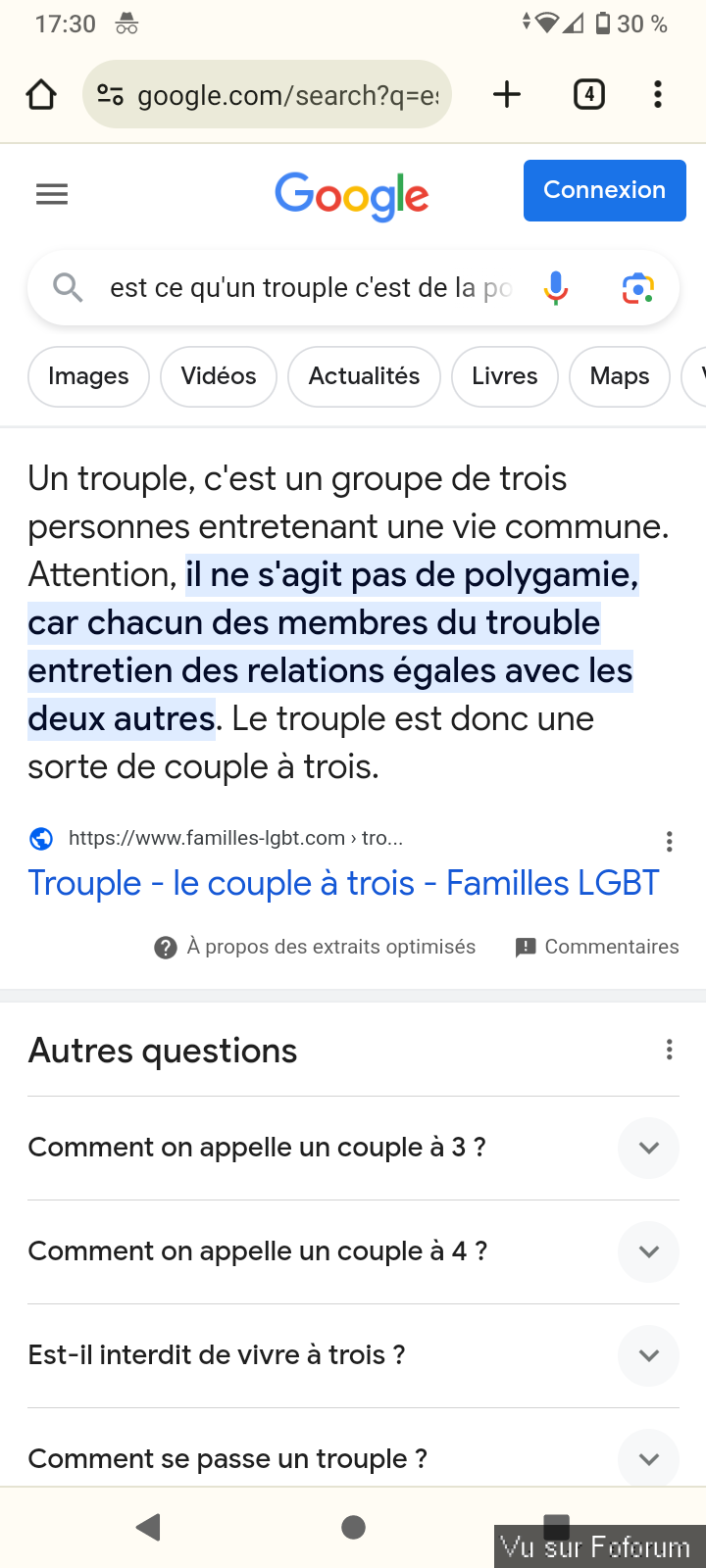 Les mariages de trouples devraient ils être autorisés selon vous ?