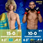 UFC, Shavkat vs Khamzat