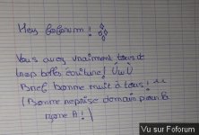 Votre écriture… Je me pose la question ! ✨