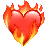 Badge : Coeur flamme ❤️‍🔥