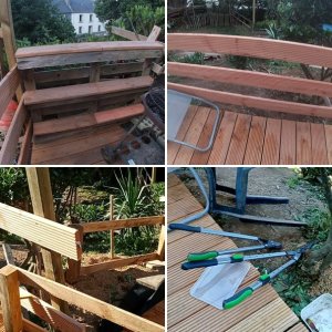 Réalisation d'une terrasse