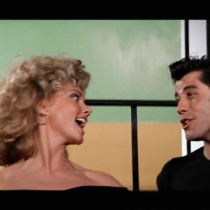 Olivia Newton John. John Travolta - GREASE / グリース　1978