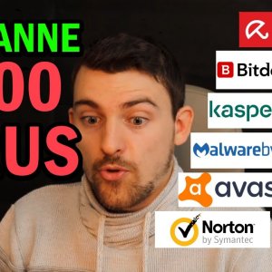 QUEL EST LE MEILLEUR ANTIVIRUS ? Je Scanne 1200 VIRUS pour savoir 🔞‼