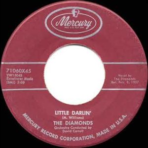 1957 HITS ARCHIVE: Little Darlin’ - Diamonds (a #1 record)