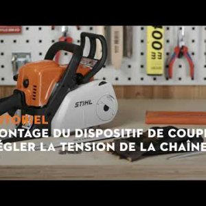 Montage de guide et tension de chaîne tronçonneuse Stihl - Capitaine Jack