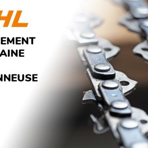 [TUTO STIHL] Comment remplacer de la chaine sur une tronçonneuse Stihl ? Capitaine Jack