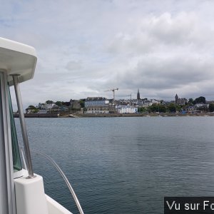 Capitaine Jack quitte le port de Tréboul pour une session pêche