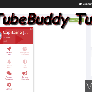 Tubebuddy - Capitaine Jack