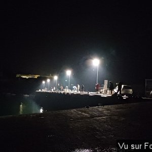 Capitaine Jack vous présente le port du Rosmeur de nuit