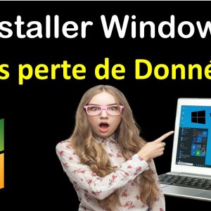 Réinstaller Windows 10 sans perdre ses données - Capitaine Jack