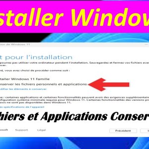 Réinstaller Windows 11 - Capitaine Jack