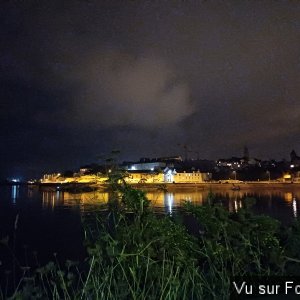 Douarnenez vu de Tréboul la nuit - Capitaine Jack