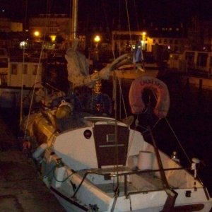 Capitaine Jack en balade à Audierne (40)