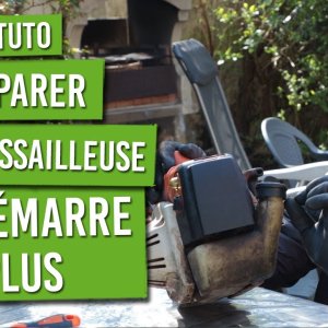 Débroussailleuse qui ne démarre pas : Voici comment la réparer ! - Capitaine Jack