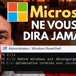 ✅ WINDOWS PROPRE et RAPIDE en 5 min: Supprimez espions et logiciels préinstallés, Méthode facile⚡ - Capitaine Jack