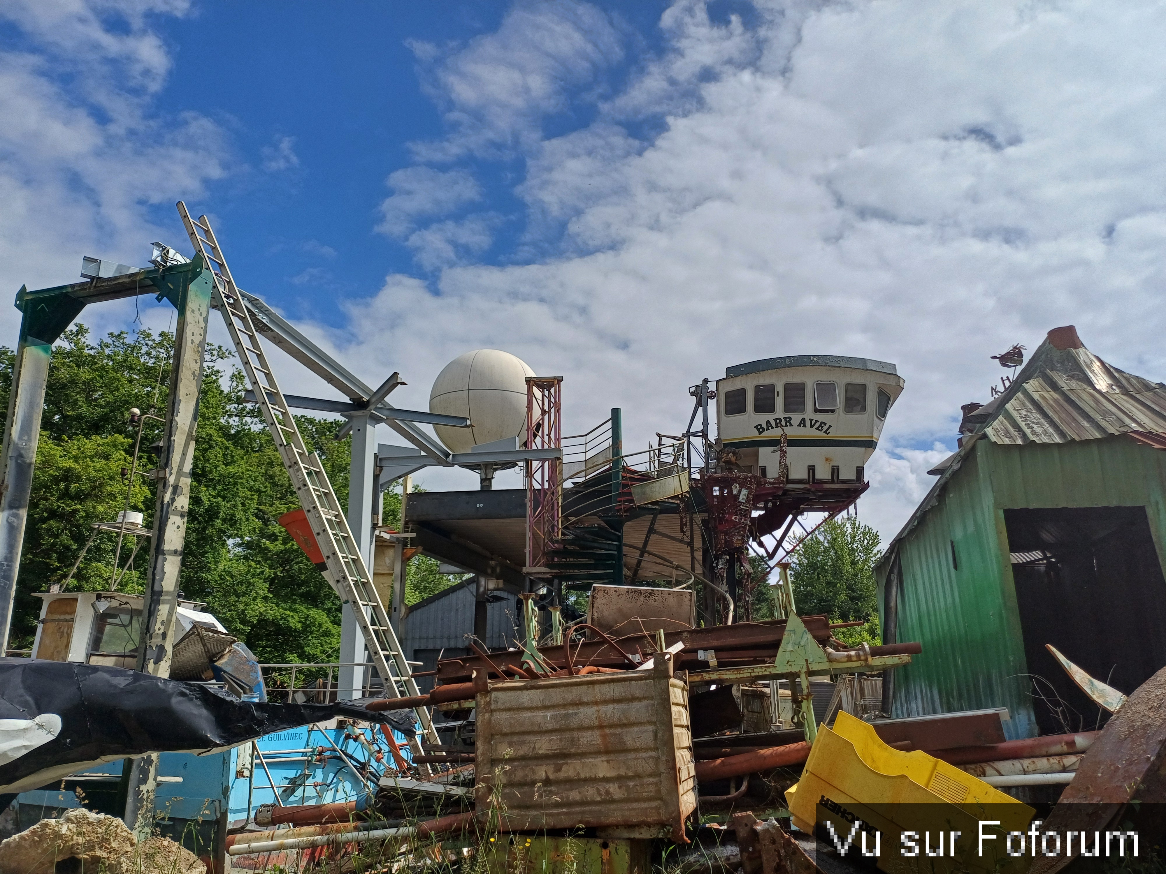 Douarnenez - Quimper - BARR AVEL - Cabine du bateau - Capitaine Jack