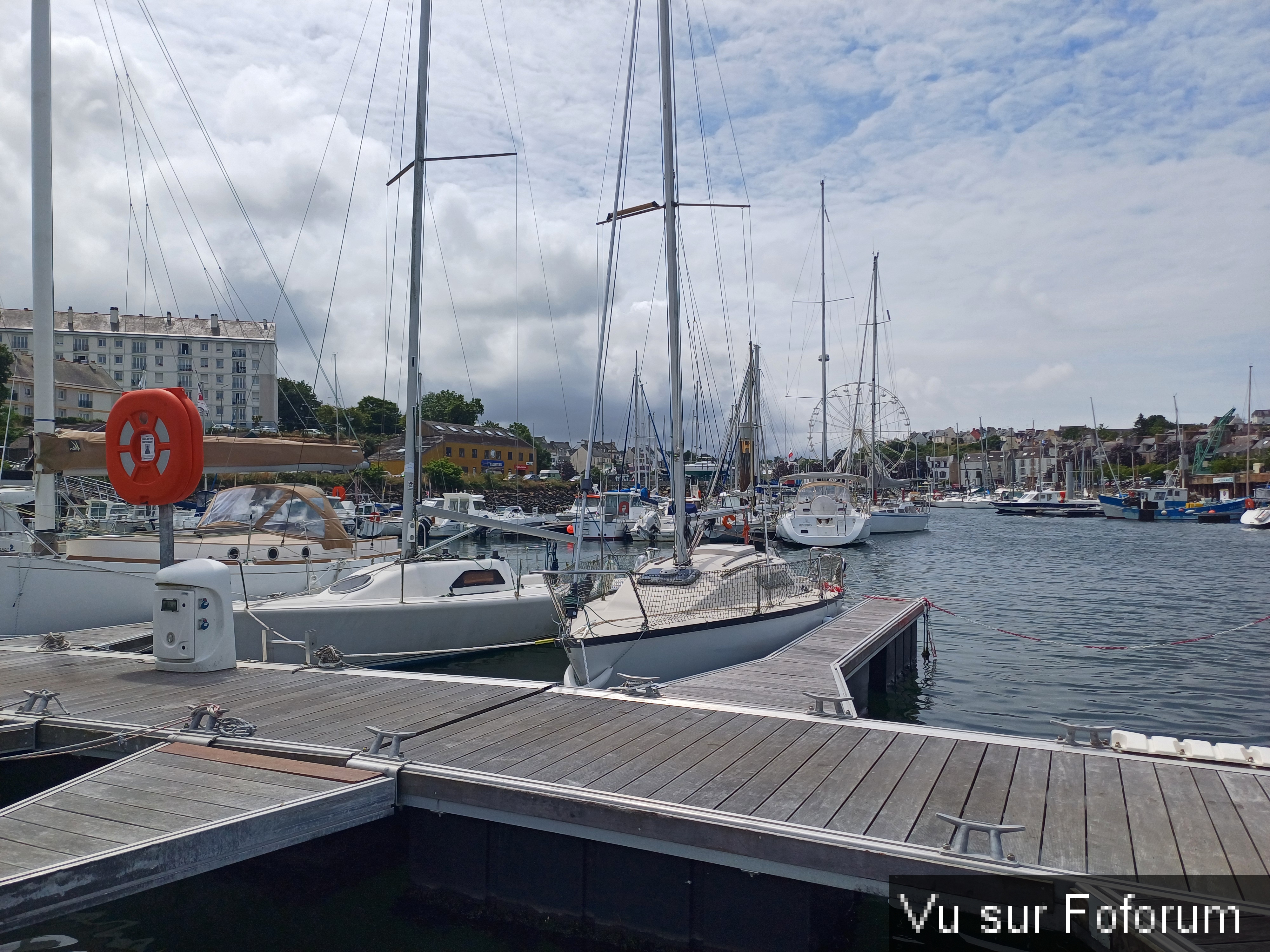 Photo port de Tréboul par Capitaine Jack