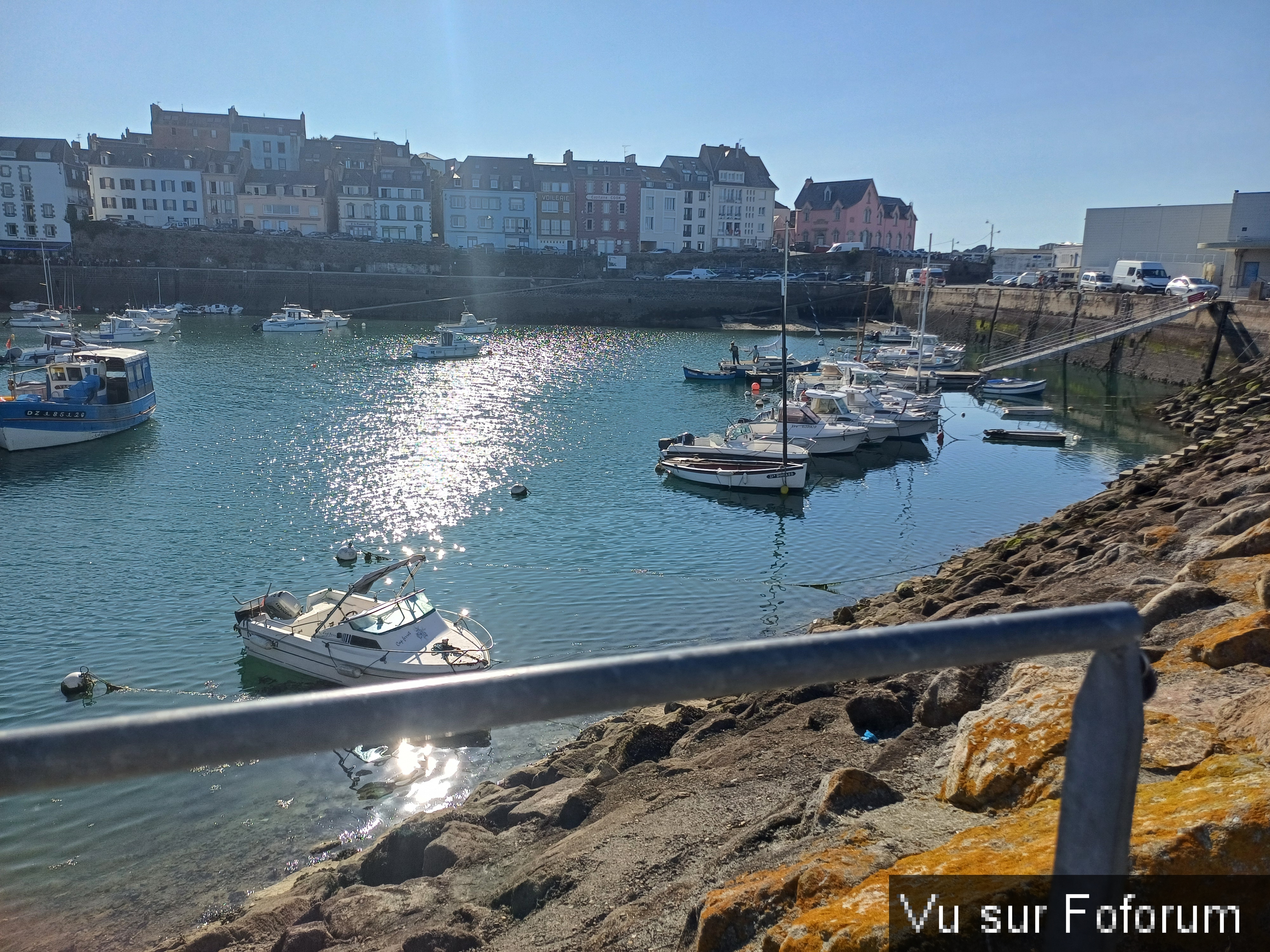 Port du Rosmeur côté plaisanciers